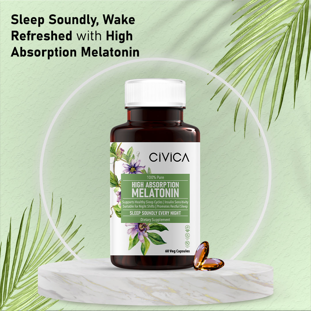 Melatonin Dietary Supplement 60 Softgels