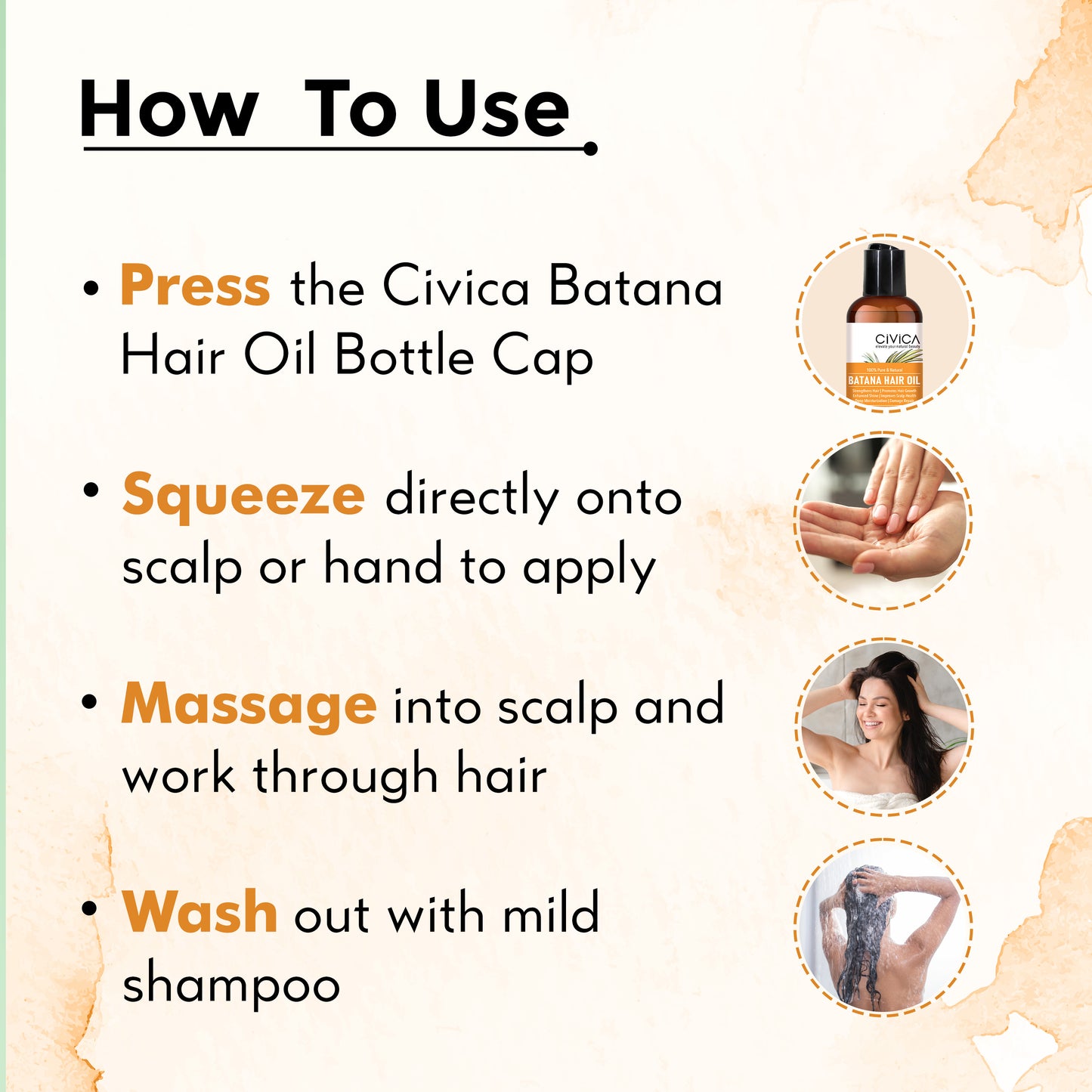 Civica 100% Pure & Natural Batana Hair Oil 100ml
